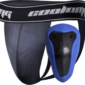 COOLOMG Men’s MMA Jockstrap with Athletic Cup